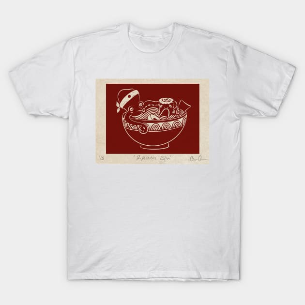 Ramen Spa Day T-Shirt by Clive's